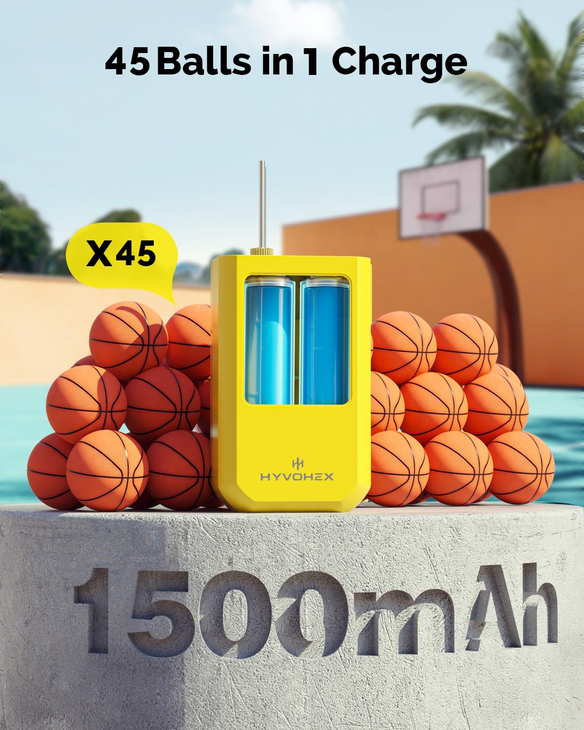 P100 Ball Pump for Sports Balls